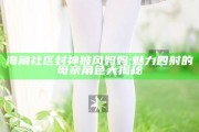 海角社区封神披风妈妈: 魅力四射的母亲角色大揭秘